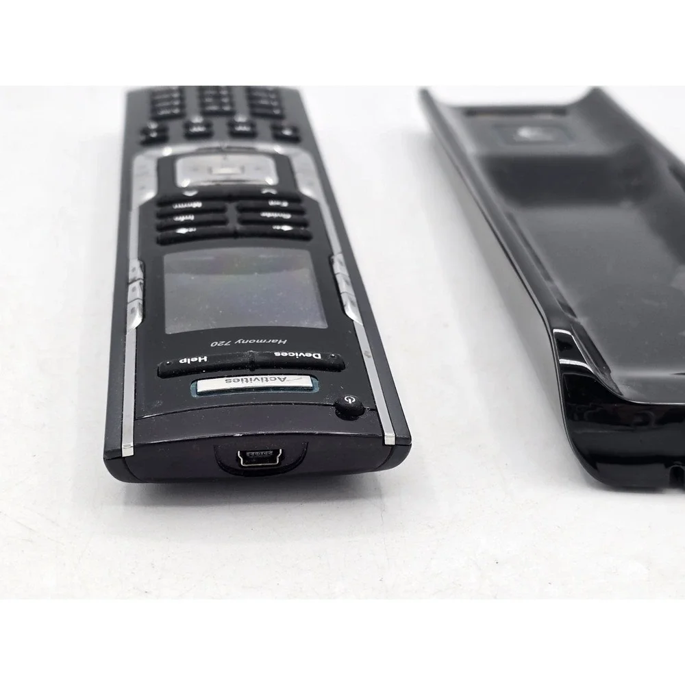Logitech Harmony 720 Universal Remote w/ Charging Dock - NEEDS BATT - Has Damage